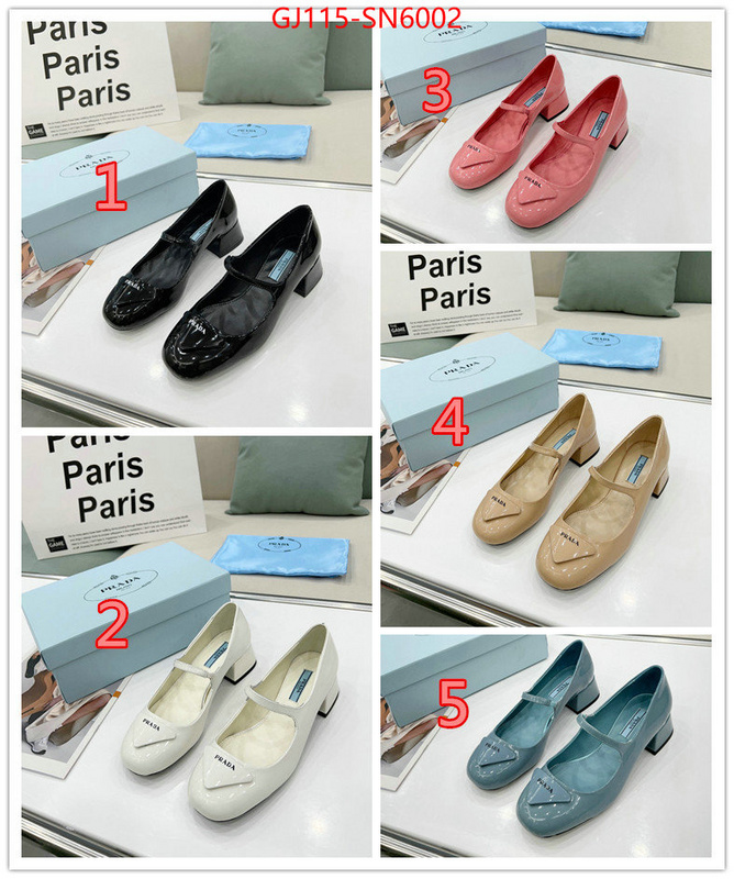 Women Shoes-Prada,wholesale imitation designer replicas , ID: SN6002,$: 115USD