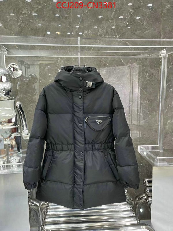 Down jacket Women-Prada,what 1:1 replica , ID: CN3381,