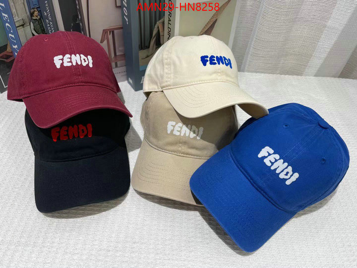 Cap (Hat)-Fendi,wholesale replica shop , ID: HN8258,$: 29USD