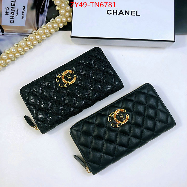 Chanel Bags(4A)-Wallet-,ID: TN6781,$: 49USD