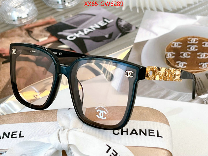 Glasses-Chanel,2023 aaaaa replica customize , ID: GW6289,$: 65USD