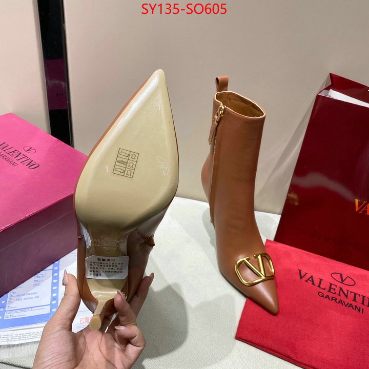 Women Shoes-Valentino,top grade , ID: SO605,$: 135USD