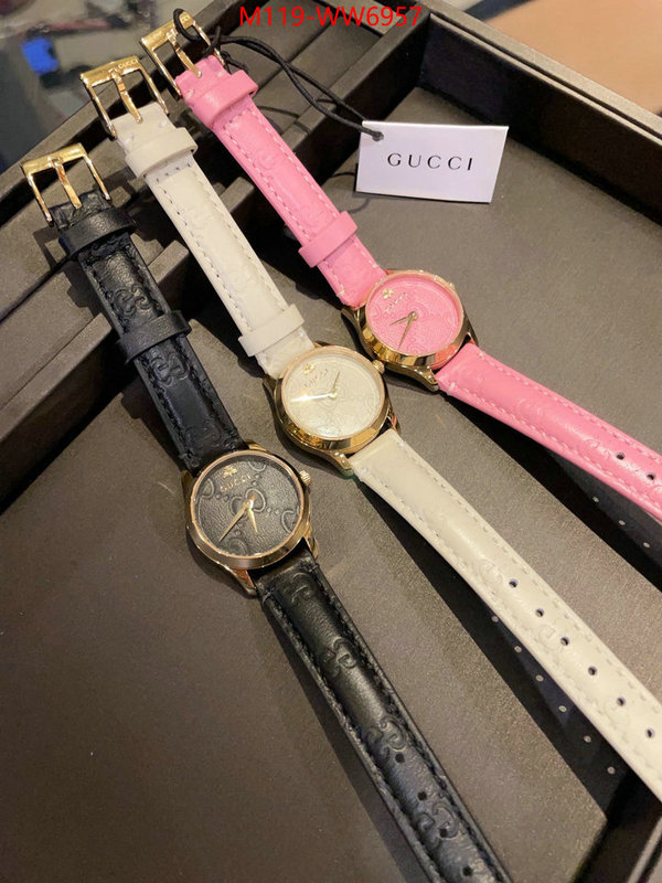 Watch(4A)-Gucci,the best , ID: WW6957,$: 119USD