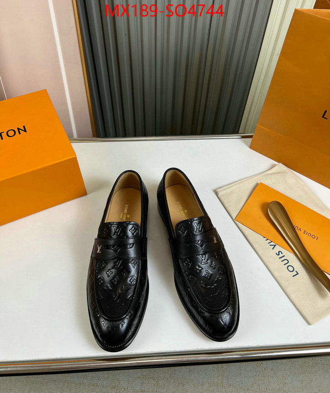 Men Shoes-LV,aaaaa replica designer , ID: SO4744,$: 189USD