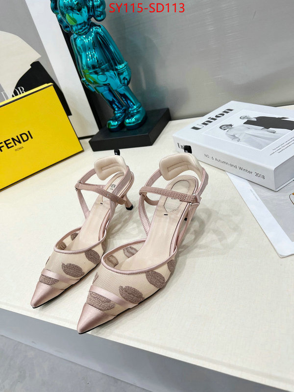 Women Shoes-Fendi,wholesale designer shop , ID: SD113,$: 115USD