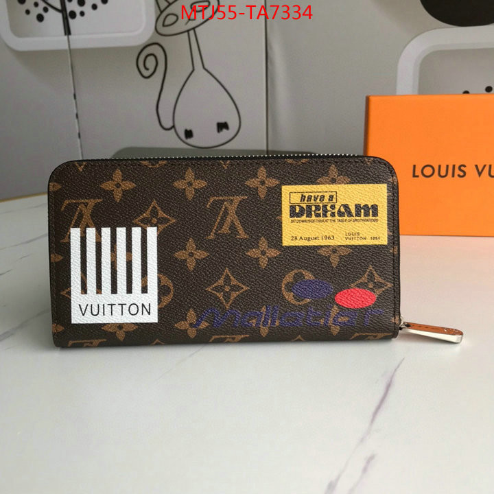 LV Bags(4A)-Wallet,ID: TA7334,$: 55USD