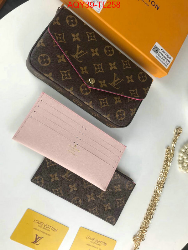 LV Bags(4A)-Wallet,ID: TL258,$:39USD