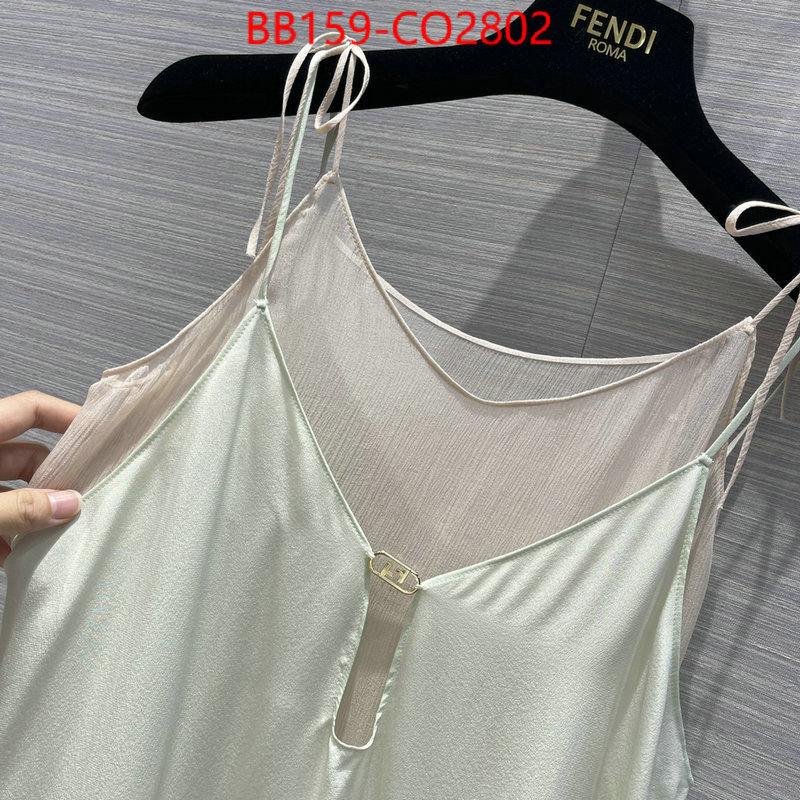 Clothing-Fendi,designer fake , ID: CO2802,$: 159USD