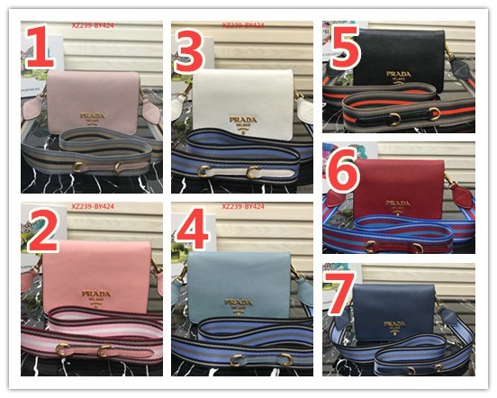 Prada Bags(TOP)-Diagonal-,ID: BY424,