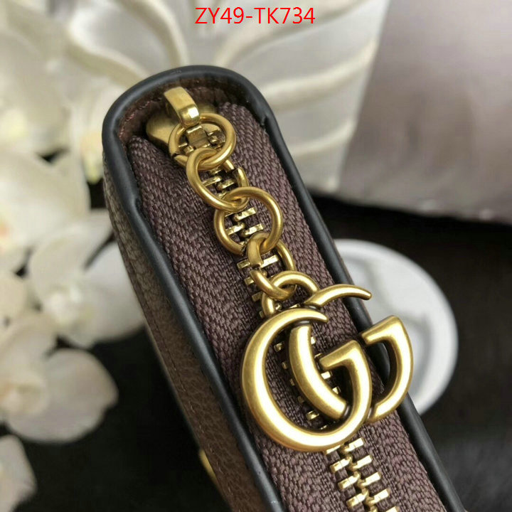 Gucci Bags(4A)-Wallet-,ID: TK734,$:49USD