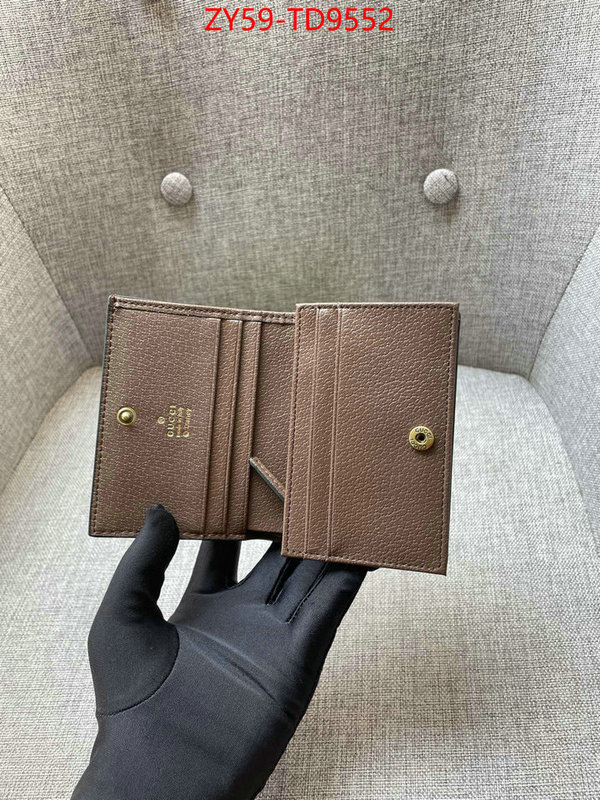 Gucci Bags(4A)-Wallet-,highest quality replica ,ID: TD9552,$: 59USD