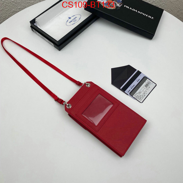 Prada Bags(TOP)-Diagonal-,ID: BT133,$: 109USD