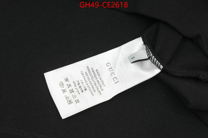 Clothing-Gucci,sell online , ID: CE2618,$: 49USD