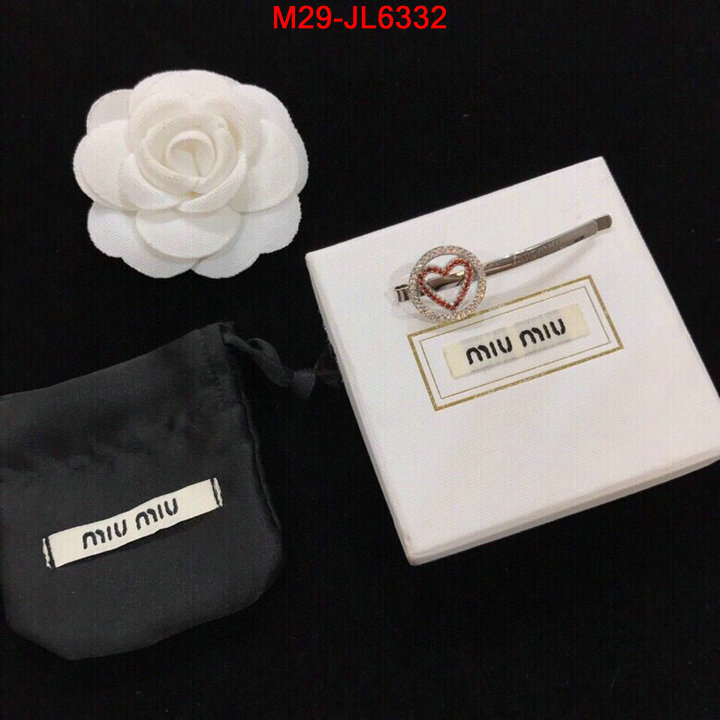 Jewelry-Miu Miu,fake cheap best online , ID: JL6332,$: 29USD
