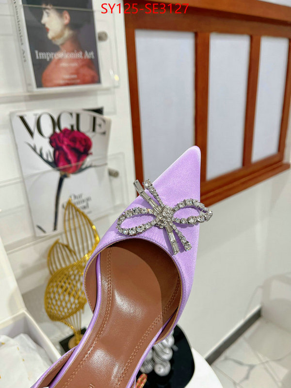 Women Shoes-Amina Muaddi,replica best , ID: SE3127,$: 125USD