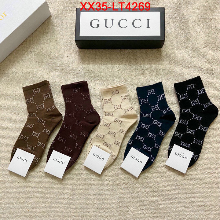 Sock-Gucci,what is a counter quality , ID: LT4269,$: 35USD