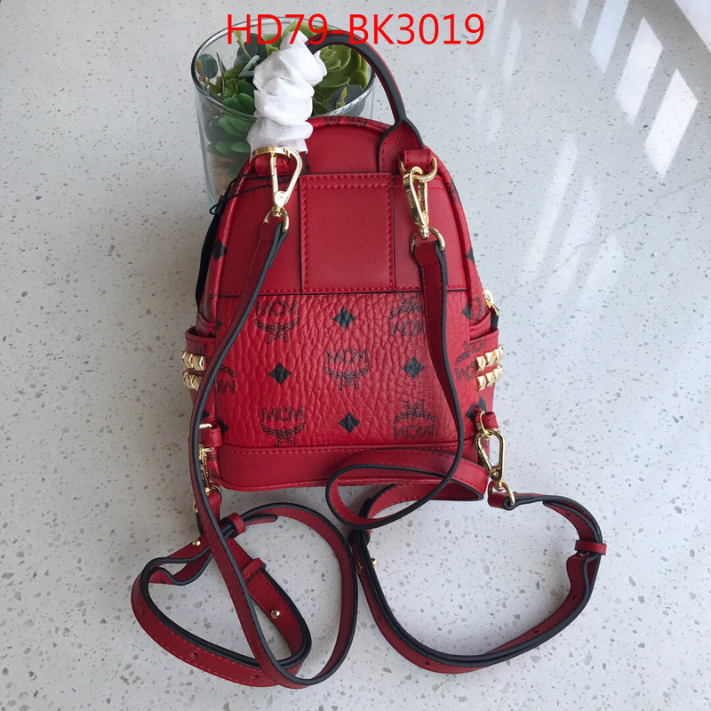 MCM Bags(TOP)-Backpack-,ID: BK3019,$: 105USD