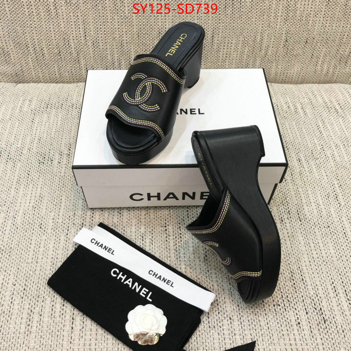 Women Shoes-Chanel,high quality replica designer , ID: SD739,$: 125USD