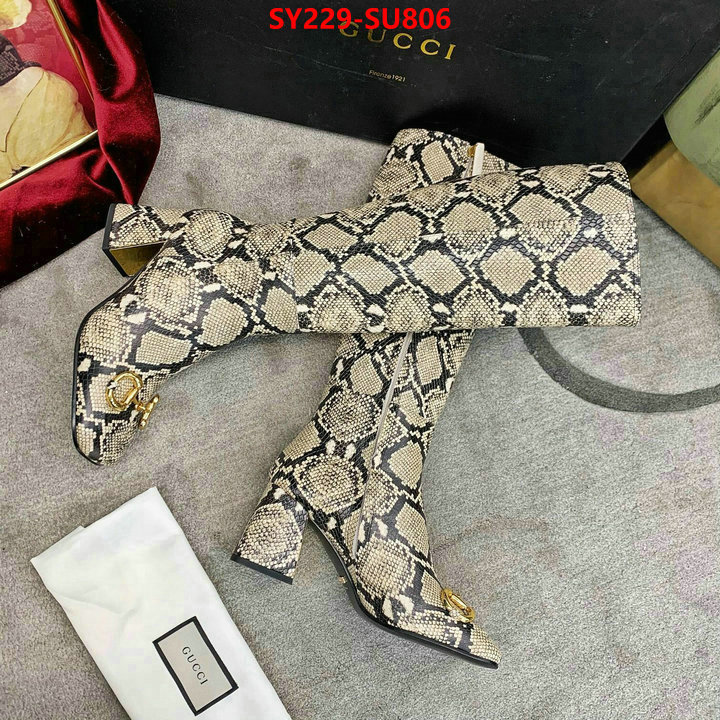 Women Shoes-Gucci,fake aaaaa , ID: SU806,$: 229USD