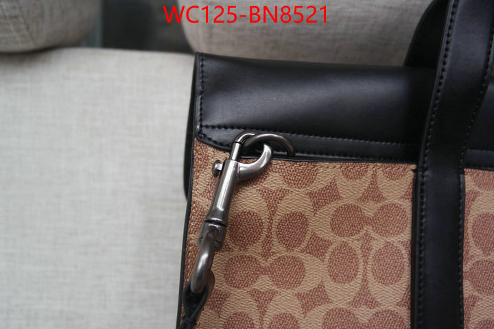 Coach Bags(4A)-Handbag-,wholesale ,ID: BN8521,$: 125USD