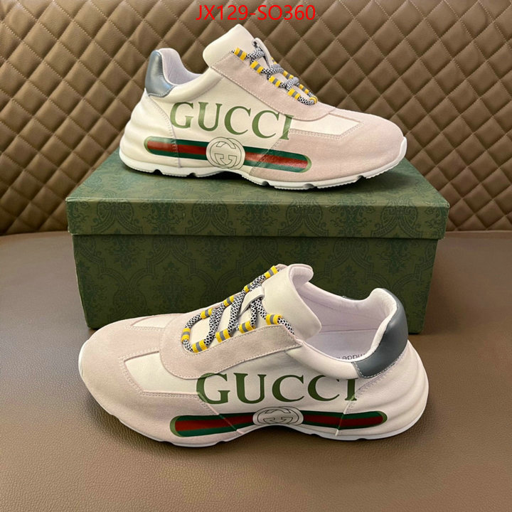 Men Shoes-Gucci,can i buy replica , ID: SO360,$: 129USD