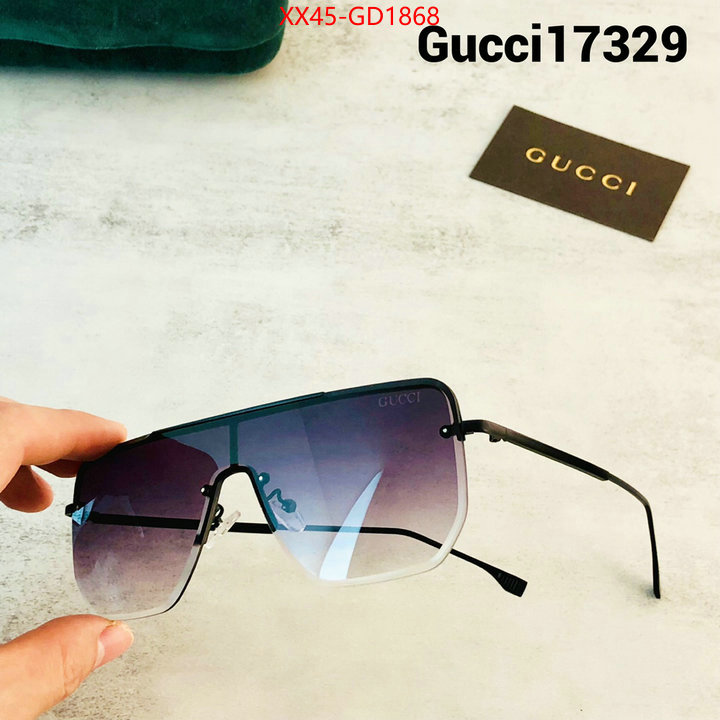 Glasses-Gucci,shop cheap high quality 1:1 replica , ID: GD1868,$: 45USD