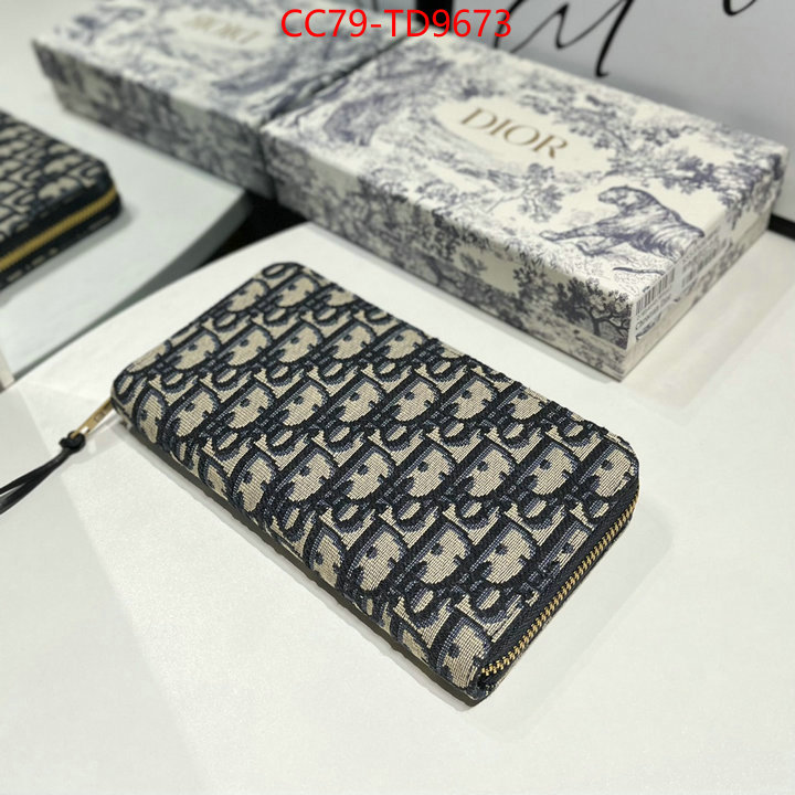 Dior Bags(TOP)-Wallet-,ID: TD9673,$: 79USD