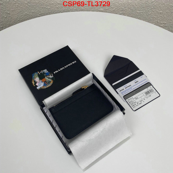 Prada Bags(TOP)-Wallet,ID: TL3729,$: 69USD