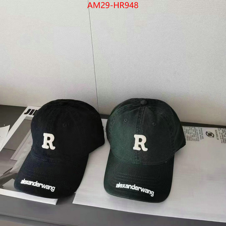 Cap (Hat)-Alexander Wang,fake cheap best online , ID: HR948,$: 29USD