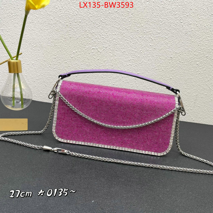 Valentino Bags(4A)-LOC-V Logo ,best designer replica ,ID: BW3593,$: 135USD