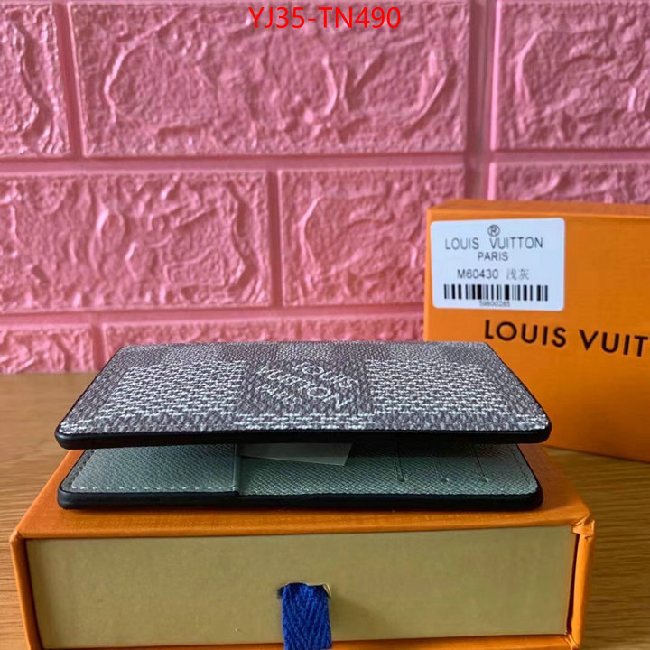 LV Bags(4A)-Wallet,ID: TN490,$: 35USD