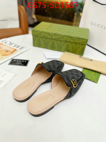 Women Shoes-Gucci,for sale cheap now , ID: SD1607,$: 75USD