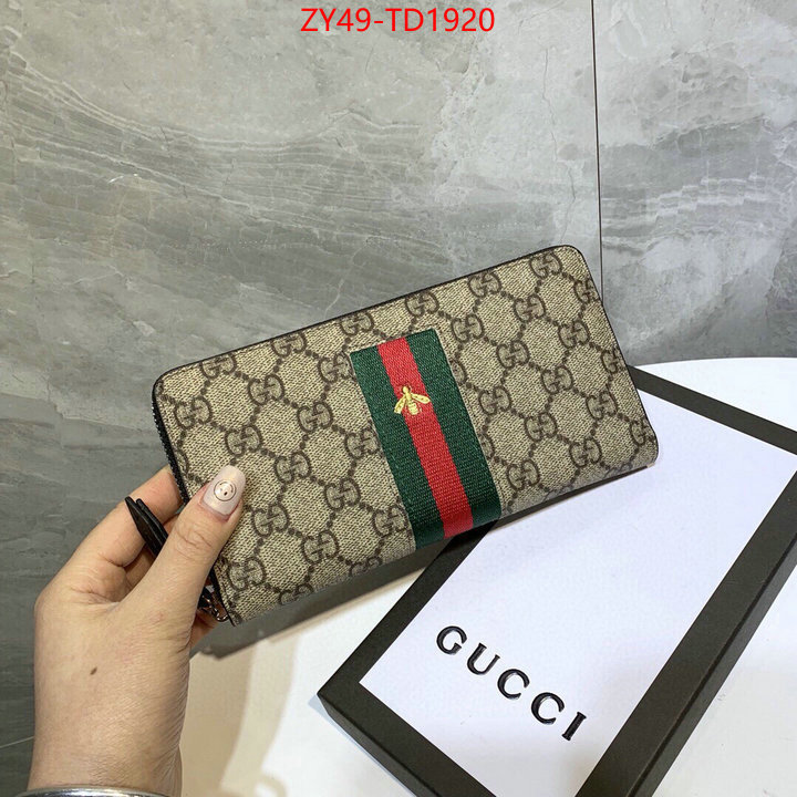 Gucci Bags(4A)-Wallet-,we offer ,ID: TD1920,$: 49USD