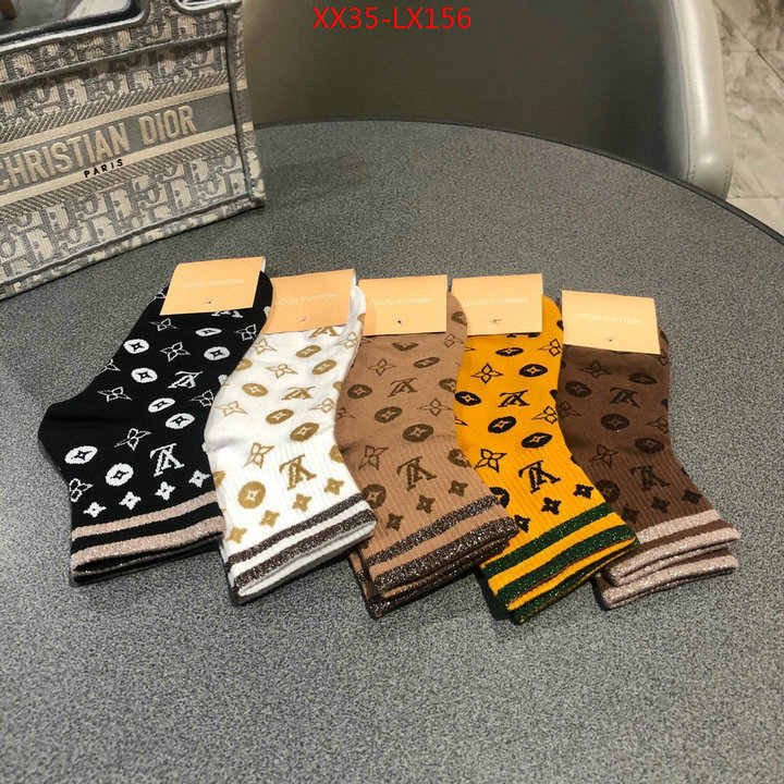 Sock-LV,where quality designer replica , ID: LX156,$: 35USD