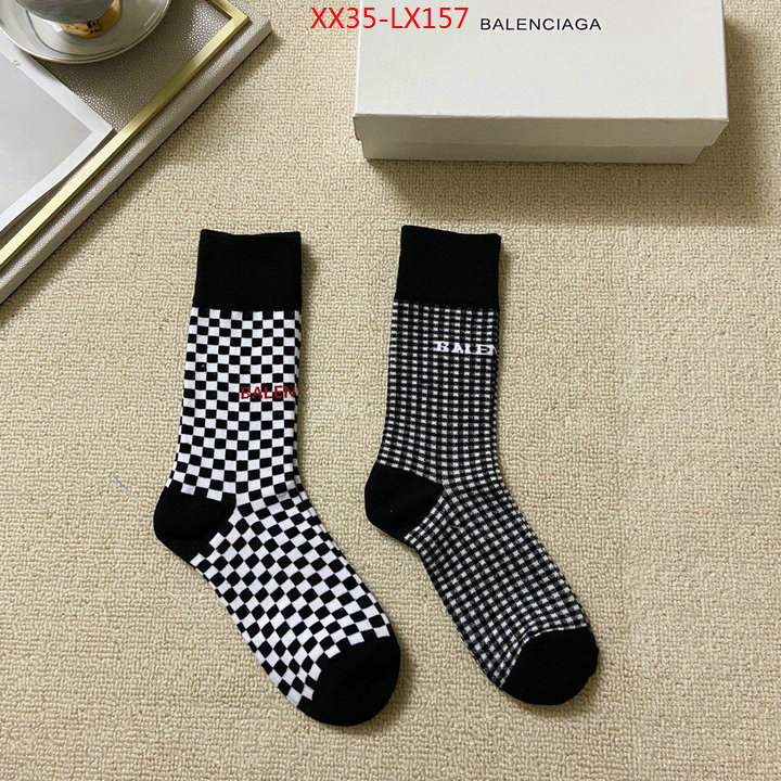 Sock-Balenciaga,2023 luxury replicas , ID: LX157,$: 35USD