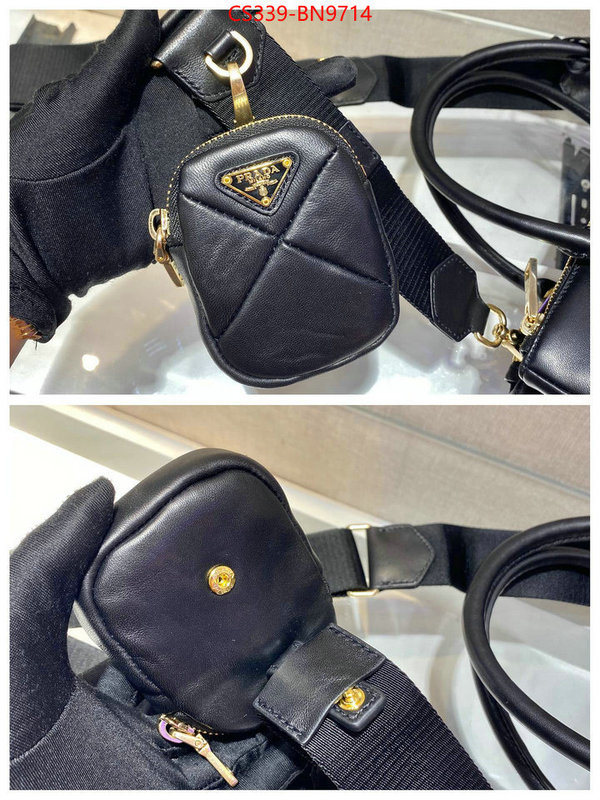 Prada Bags(TOP)-Handbag-,ID: BN9714,$: 339USD
