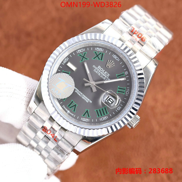 Watch (TOP)-Rolex,unsurpassed quality , ID: WD3826,$: 199USD