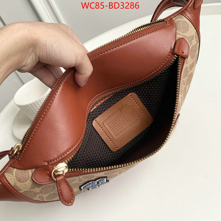 Coach Bags(4A)-Belt Bag-Chest Bag--,outlet 1:1 replica ,ID: BD3286,$: 85USD