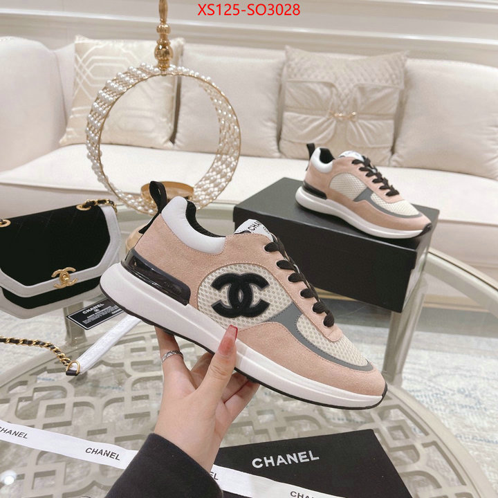 Women Shoes-Chanel,2023 replica wholesale cheap sales online , ID: SO3028,$: 125USD