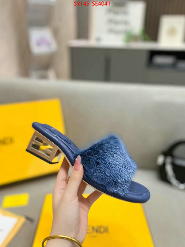 Women Shoes-Fendi,best replica quality , ID: SE4041,$: 145USD