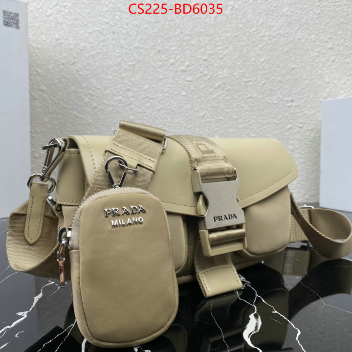 Prada Bags(TOP)-Diagonal-,ID: BD6035,$: 225USD