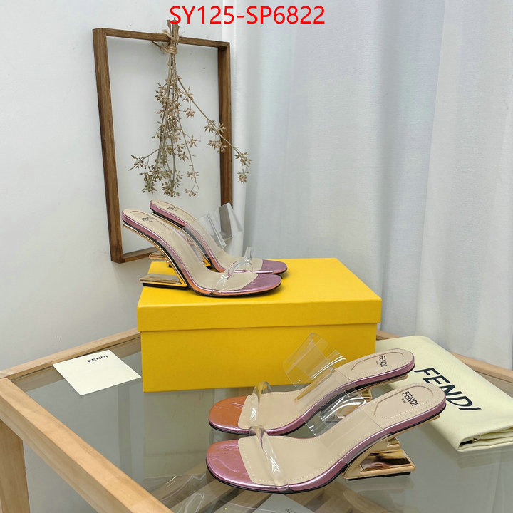 Women Shoes-Fendi,buy best quality replica , ID: SP6822,$: 125USD