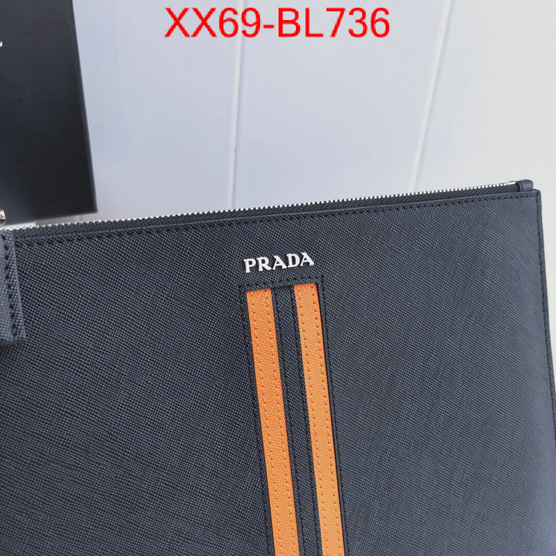 Prada Bags(TOP)-Clutch-,ID: BL736,$:69USD