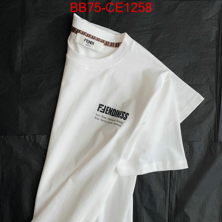 Clothing-Fendi,first copy , ID: CE1258,$: 75USD