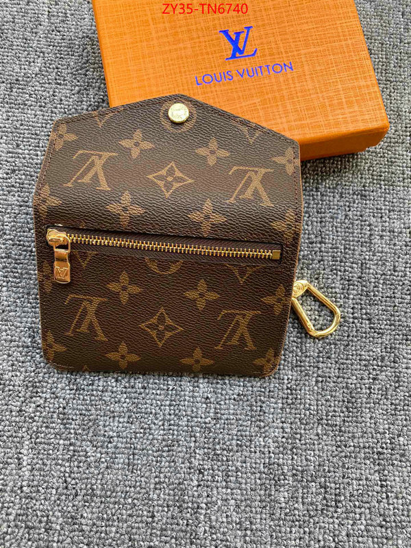 LV Bags(4A)-Wallet,ID: TN6740,$: 35USD