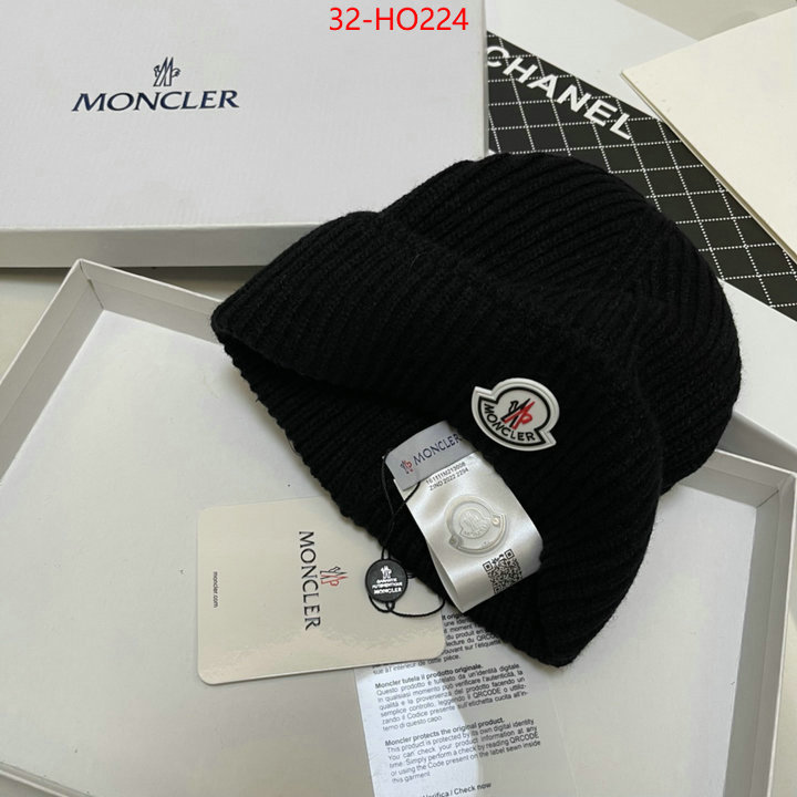 Cap (Hat)-Moncler,replica 2023 perfect luxury , ID: HO224,$: 32USD