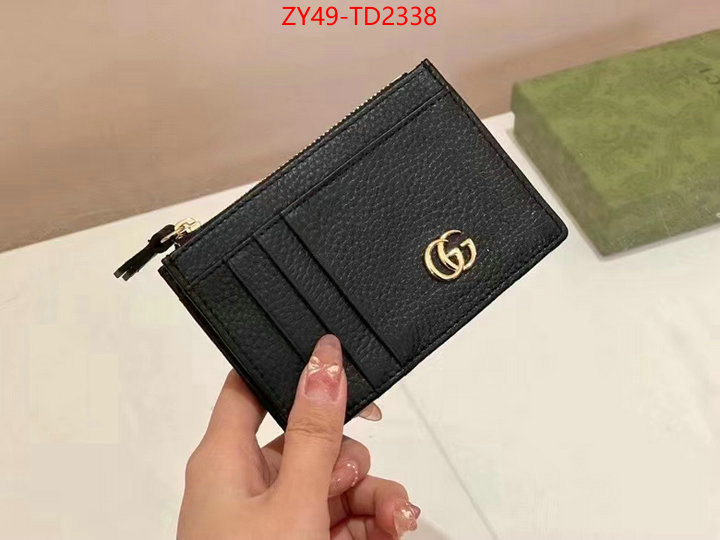 Gucci Bags(4A)-Wallet-,2023 luxury replicas ,ID: TD2338,$: 49USD