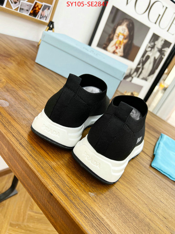Men Shoes-Prada,replica aaaaa designer , ID: SE2847,$: 105USD