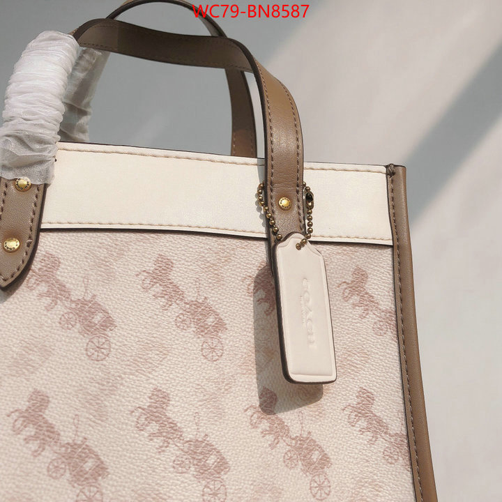 Coach Bags(4A)-Tote-,replicas ,ID: BN8587,$: 79USD