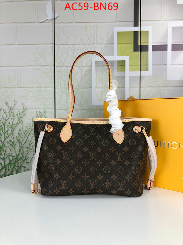 LV Bags(4A)-Neverfull-,online from china designer ,ID: BN69,$: 59USD